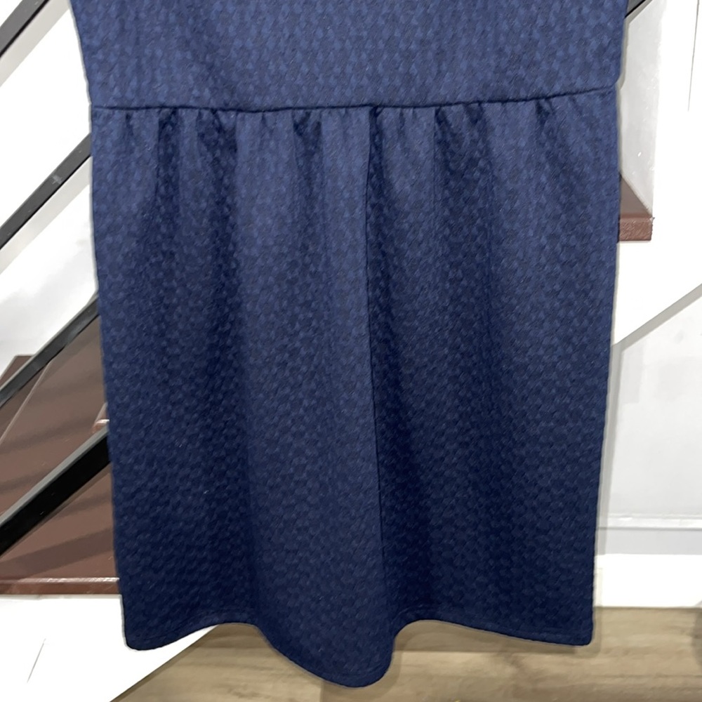 LOFT Navy Blue Stretch Dress Size 6 NWT - Picture 5 of 9
